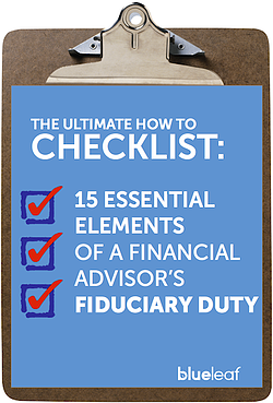Fiduciary Checklist Fiduciary Checklist